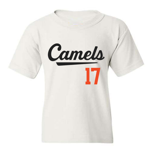 Campbell - NCAA Baseball : Jackson Roberts - Youth T-Shirt Replica Shersey