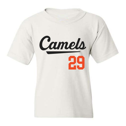 Campbell - NCAA Baseball : Charlie Meglio - Youth T-Shirt Replica Shersey