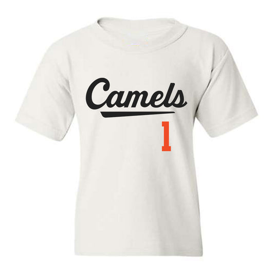 Campbell - NCAA Baseball : Dalen Thompson - Youth T-Shirt Replica Shersey