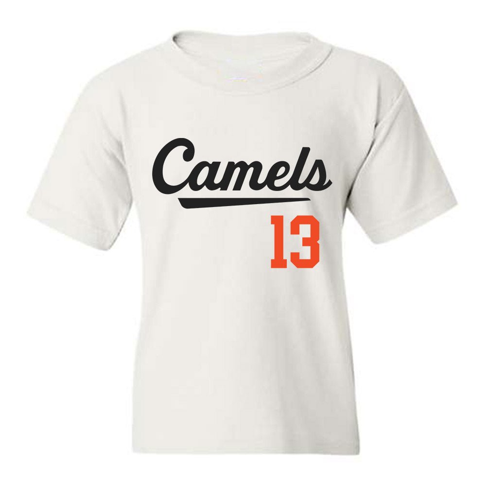 Campbell - NCAA Baseball : Jackson Thompson - Youth T-Shirt Replica Shersey