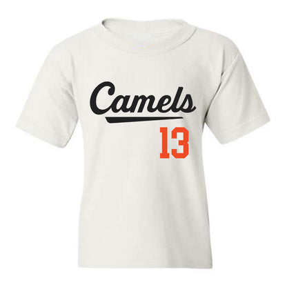 Campbell - NCAA Baseball : Jackson Thompson - Youth T-Shirt Replica Shersey