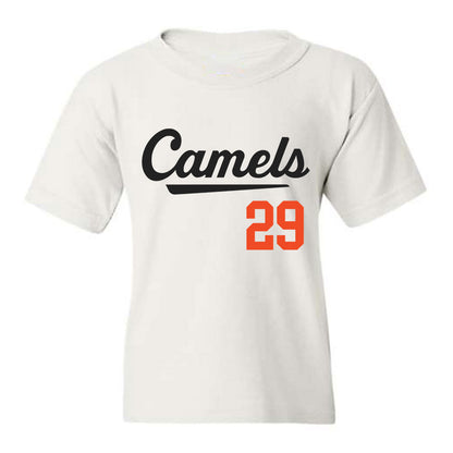 Campbell - NCAA Baseball : Wiley Hartley - Youth T-Shirt Replica Shersey