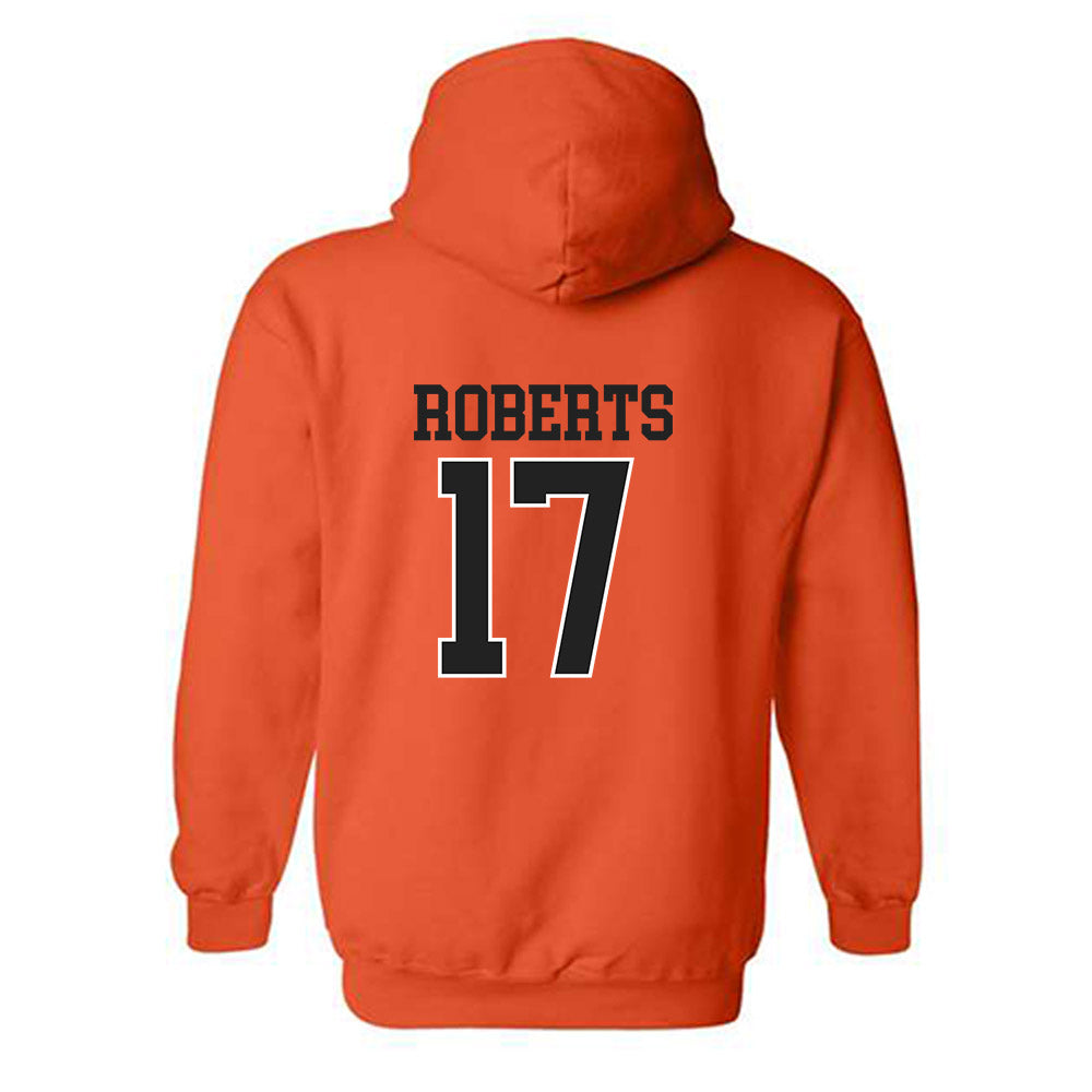 Campbell - NCAA Baseball : Jackson Roberts - Hooded Sweatshirt Replica Shersey