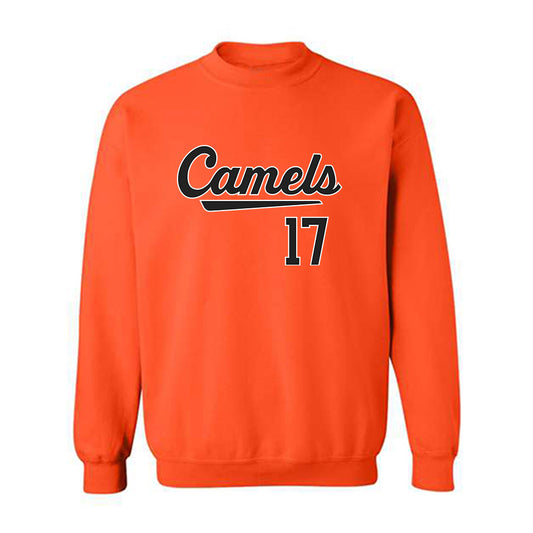 Campbell - NCAA Baseball : Jackson Roberts - Crewneck Sweatshirt Replica Shersey