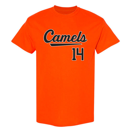 Campbell - NCAA Baseball : Zach Sabers - T-Shirt Replica Shersey