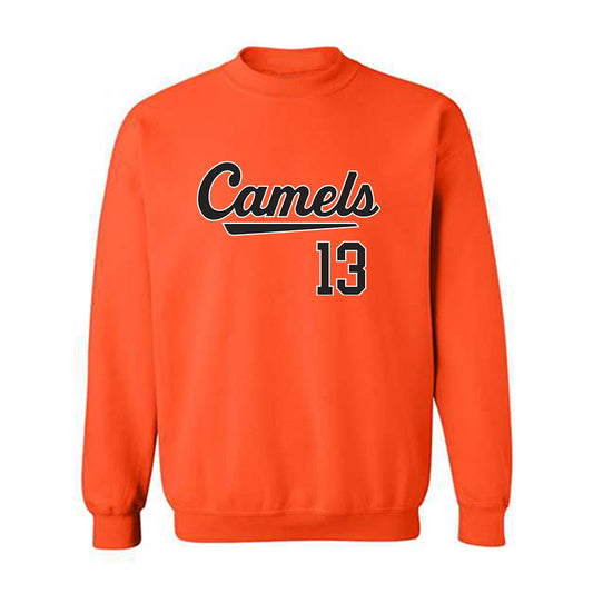 Campbell - NCAA Baseball : Jackson Thompson - Crewneck Sweatshirt Replica Shersey