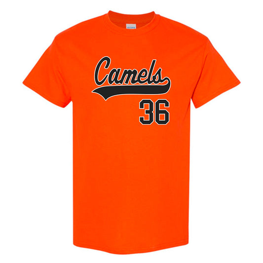 Campbell - NCAA Baseball : Aaron Rund - Replica Shersey Short Sleeve T-Shirt