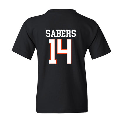 Campbell - NCAA Baseball : Zach Sabers - Youth T-Shirt Replica Shersey