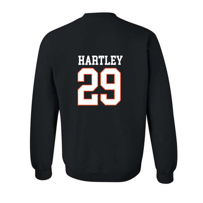 Campbell - NCAA Baseball : Wiley Hartley - Crewneck Sweatshirt Replica Shersey