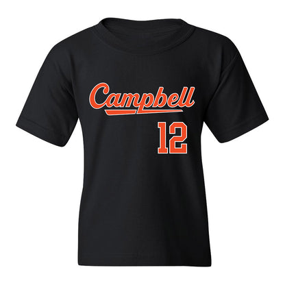 Campbell - NCAA Baseball : Cooper Clark - Youth T-Shirt Replica Shersey