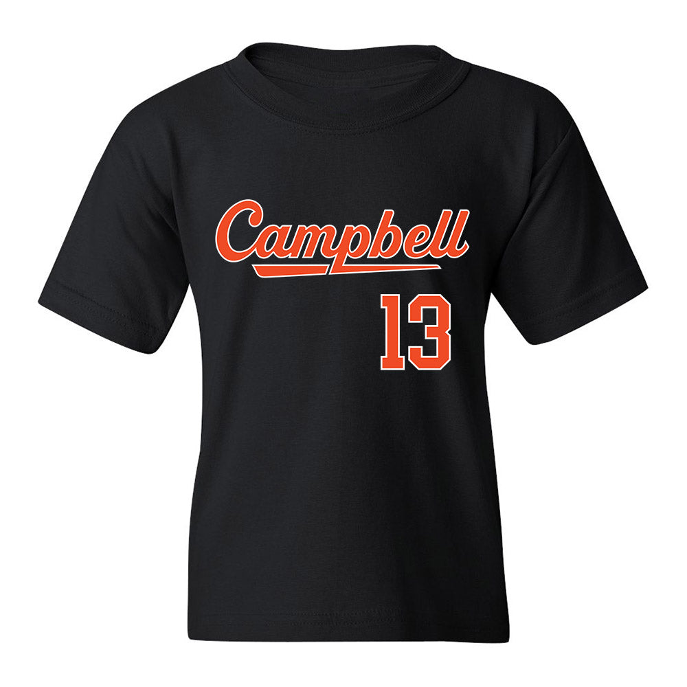 Campbell - NCAA Baseball : Jackson Thompson - Youth T-Shirt Replica Shersey
