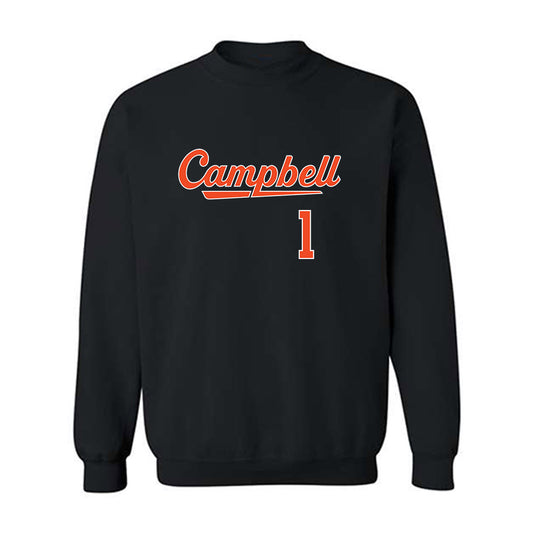 Campbell - NCAA Baseball : Dalen Thompson - Crewneck Sweatshirt Replica Shersey