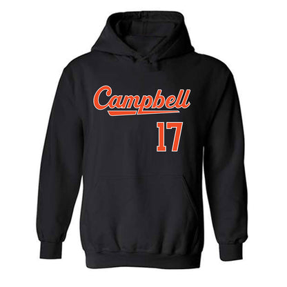 Campbell - NCAA Baseball : Jackson Roberts - Hooded Sweatshirt Replica Shersey