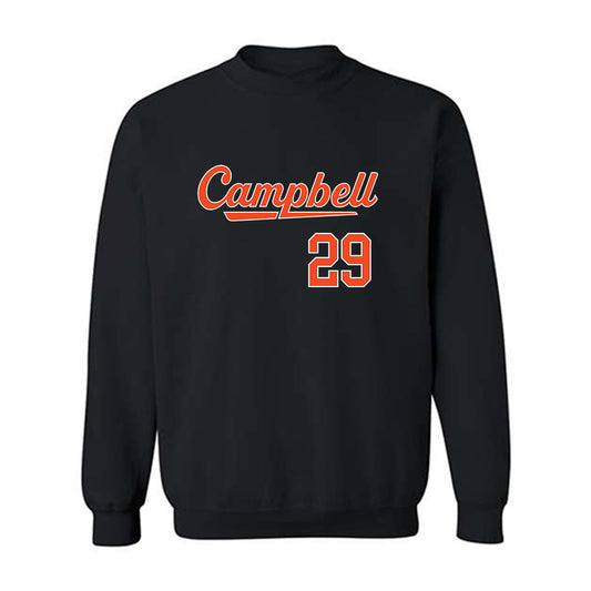 Campbell - NCAA Baseball : Charlie Meglio - Crewneck Sweatshirt Replica Shersey