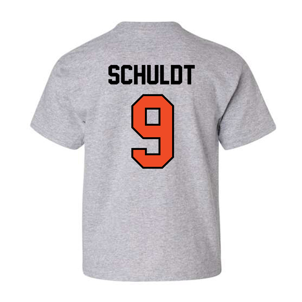 Campbell - NCAA Baseball : Andrew Schuldt - Youth T-Shirt Classic Shersey