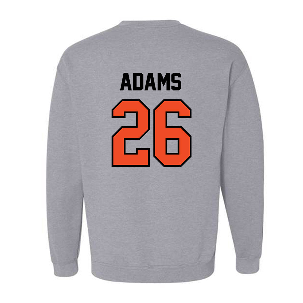 Campbell - NCAA Baseball : Trent Adams - Crewneck Sweatshirt Classic Shersey