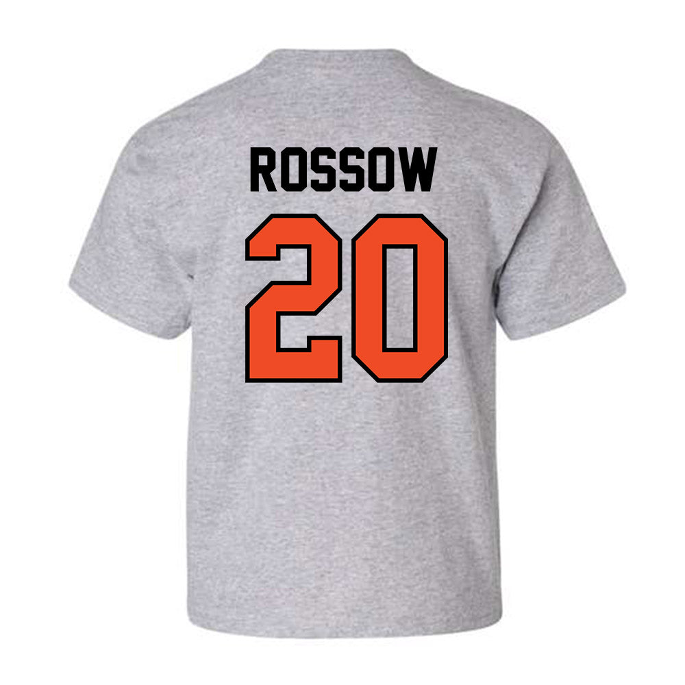 Campbell - NCAA Baseball : David Rossow - Youth T-Shirt Classic Shersey