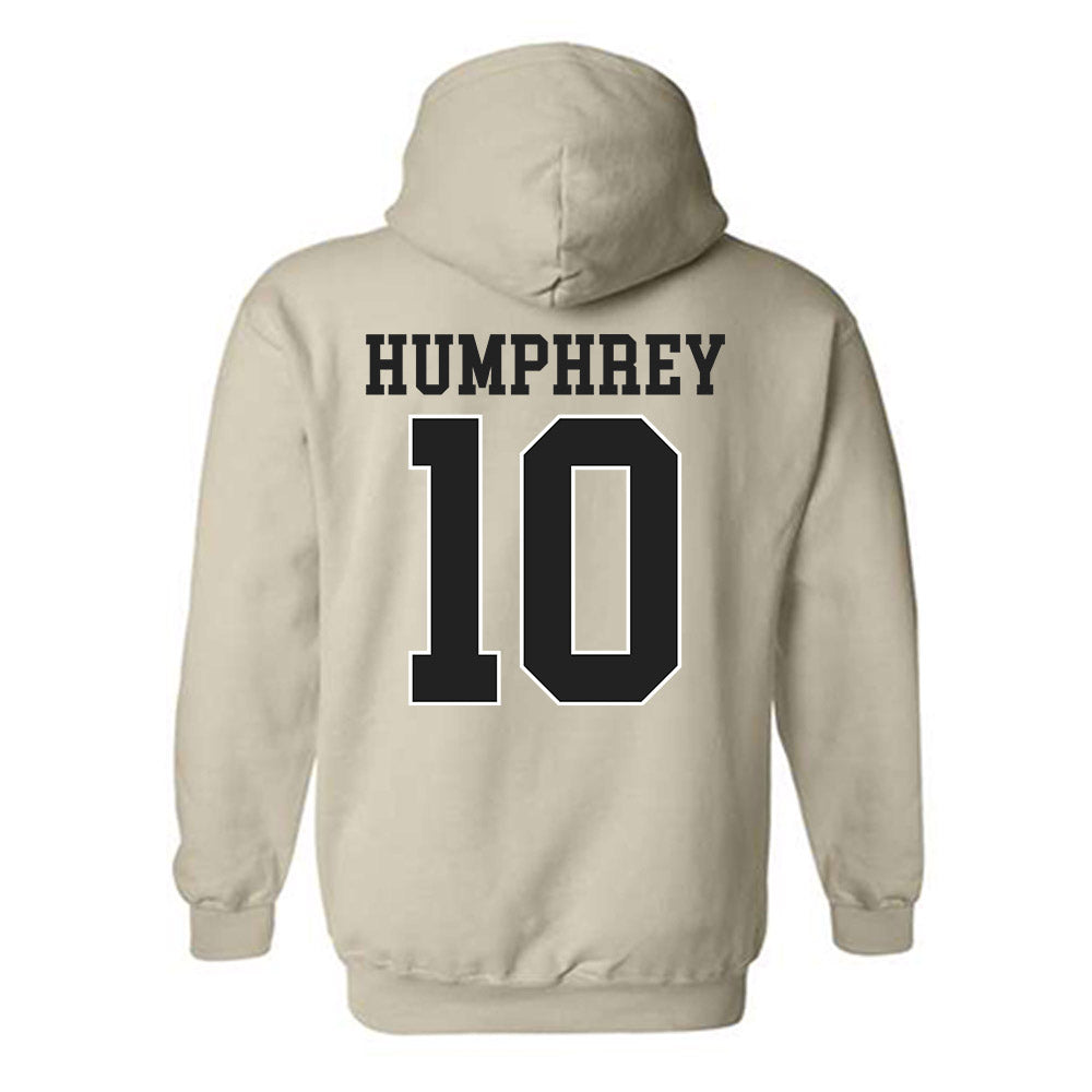 Vanderbilt - NCAA Baseball : Jacob Humphrey - Hooded Sweatshirt Replica Shersey