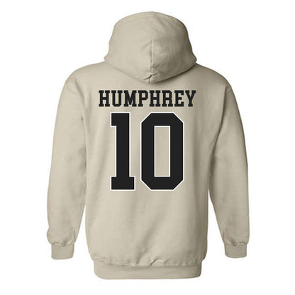 Vanderbilt - NCAA Baseball : Jacob Humphrey - Hooded Sweatshirt Replica Shersey