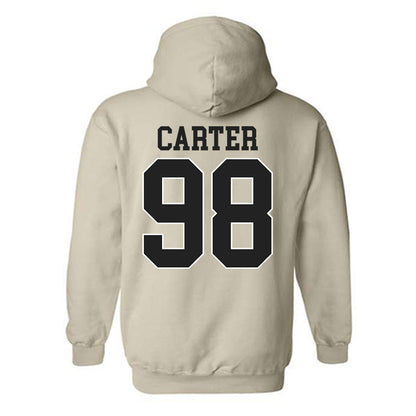 Vanderbilt - NCAA Baseball : Greysen Carter - Hooded Sweatshirt Replica Shersey