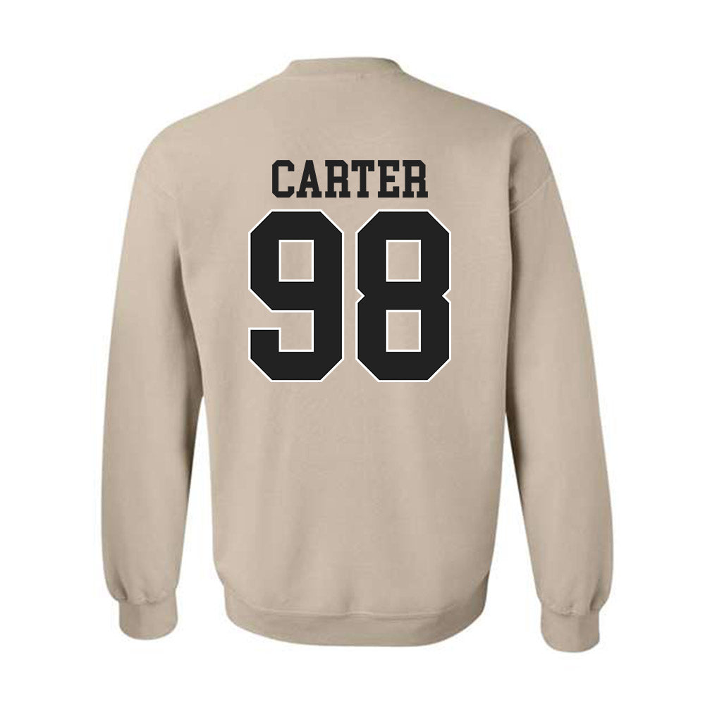 Vanderbilt - NCAA Baseball : Greysen Carter - Crewneck Sweatshirt Replica Shersey