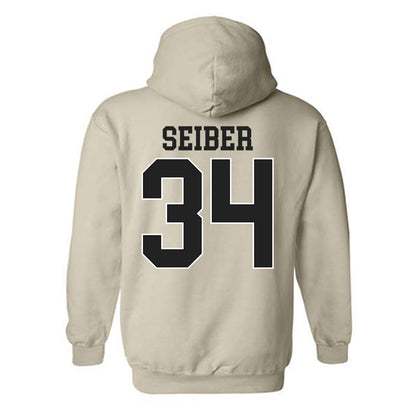 Vanderbilt - NCAA Baseball : Brennan Seiber - Hooded Sweatshirt Replica Shersey