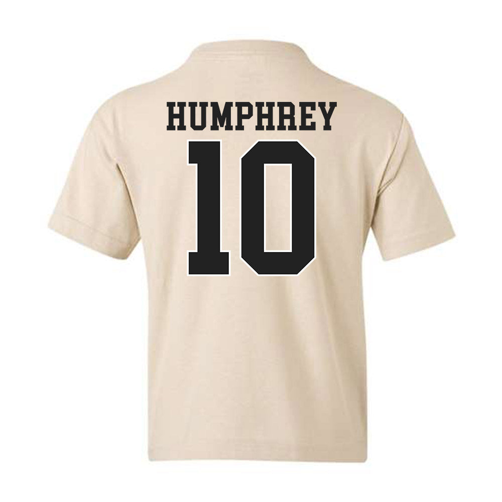 Vanderbilt - NCAA Baseball : Jacob Humphrey - Youth T-Shirt Replica Shersey