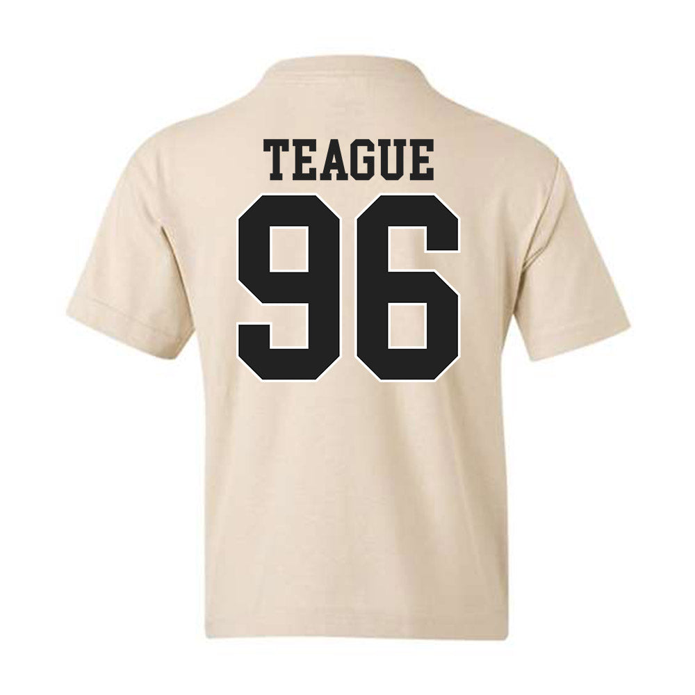 Vanderbilt - NCAA Baseball : Nathan Teague - Youth T-Shirt Replica Shersey