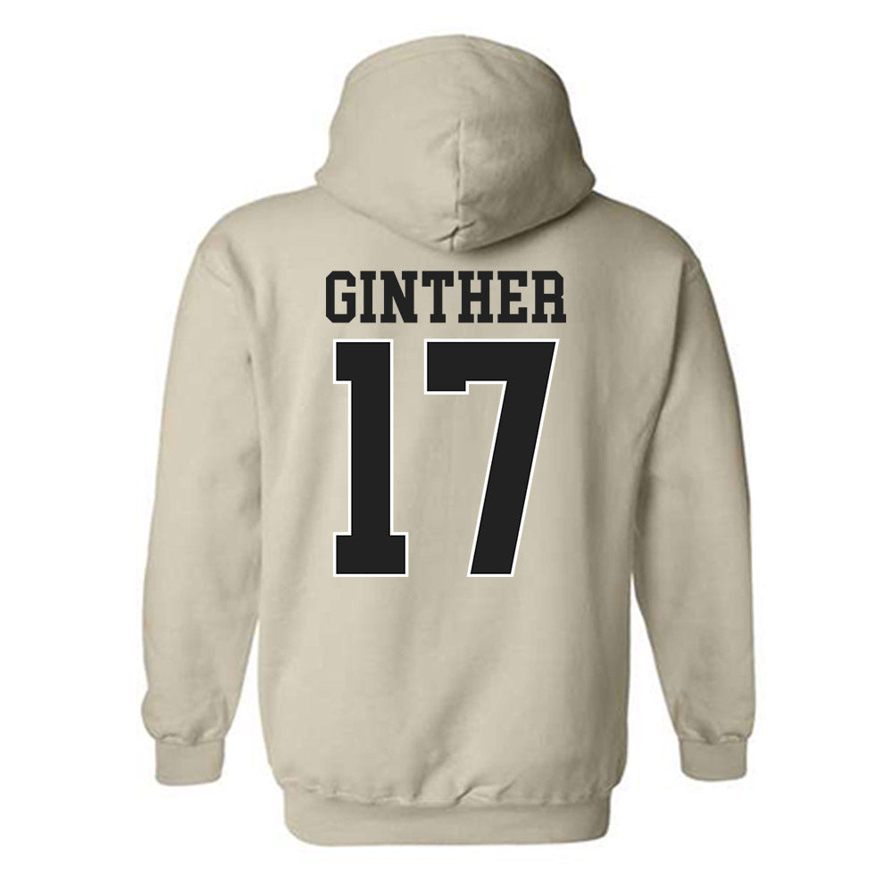 Vanderbilt - NCAA Baseball : Ryan Ginther - Hooded Sweatshirt Replica Shersey