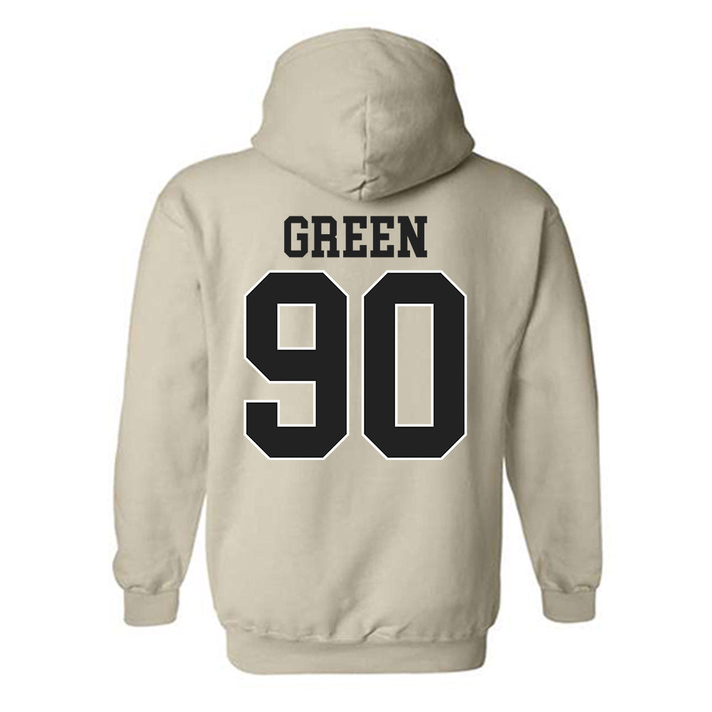 Vanderbilt - NCAA Baseball : Miller Green - Hooded Sweatshirt Replica Shersey