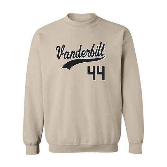 Vanderbilt - NCAA Baseball : Colin Barczi - Crewneck Sweatshirt Replica Shersey