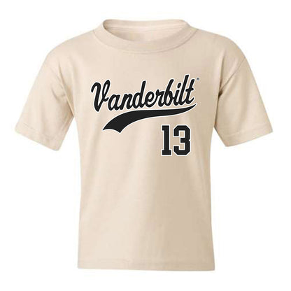 Vanderbilt - NCAA Baseball : Jonathan Vastine - Youth T-Shirt Replica Shersey