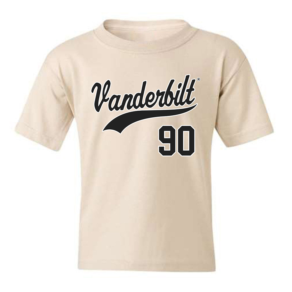 Vanderbilt - NCAA Baseball : Miller Green - Youth T-Shirt Replica Shersey