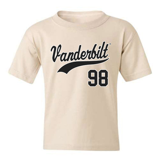 Vanderbilt - NCAA Baseball : Greysen Carter - Youth T-Shirt Replica Shersey