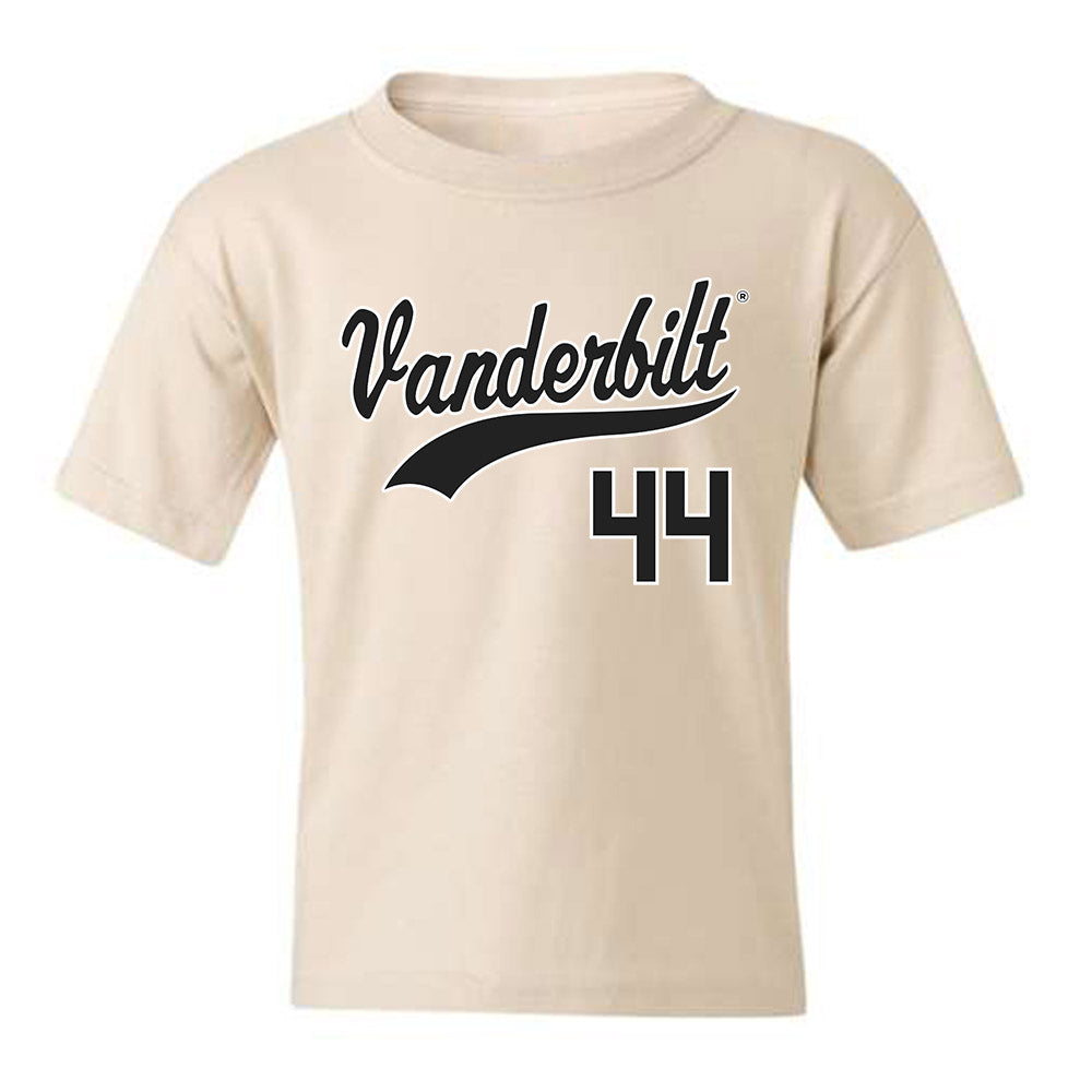 Vanderbilt - NCAA Baseball : Colin Barczi - Youth T-Shirt Replica Shersey