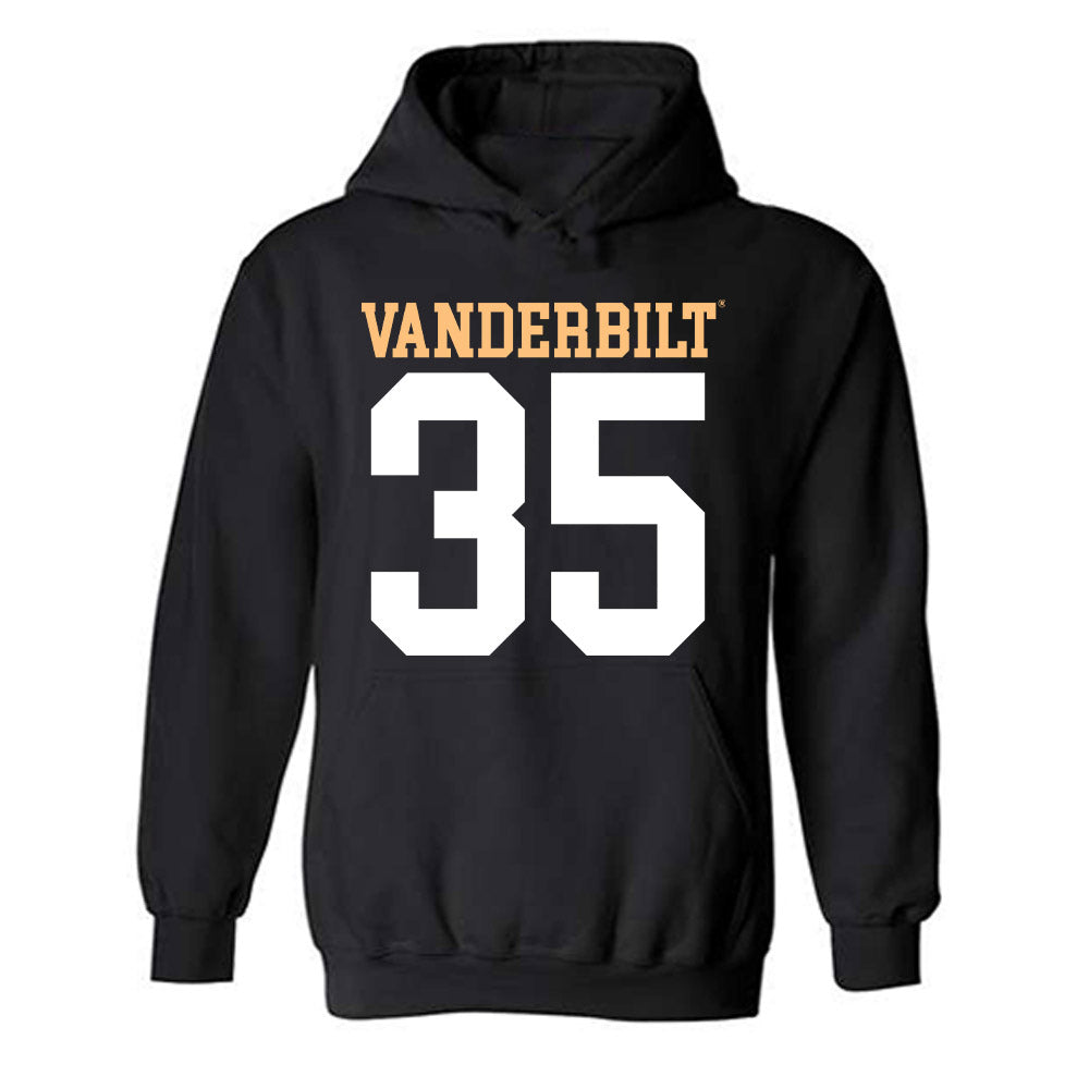 Vanderbilt - NCAA Football : Deago Benson - Hooded Sweatshirt Replica Shersey