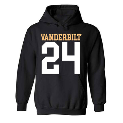 Vanderbilt - NCAA Football : Nick Rinaldi - Hooded Sweatshirt Replica Shersey