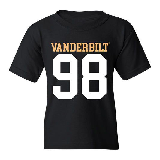 Vanderbilt - NCAA Football : Demarion Thomas - Youth T-Shirt Replica Shersey