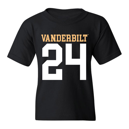 Vanderbilt - NCAA Football : Nick Rinaldi - Youth T-Shirt Replica Shersey