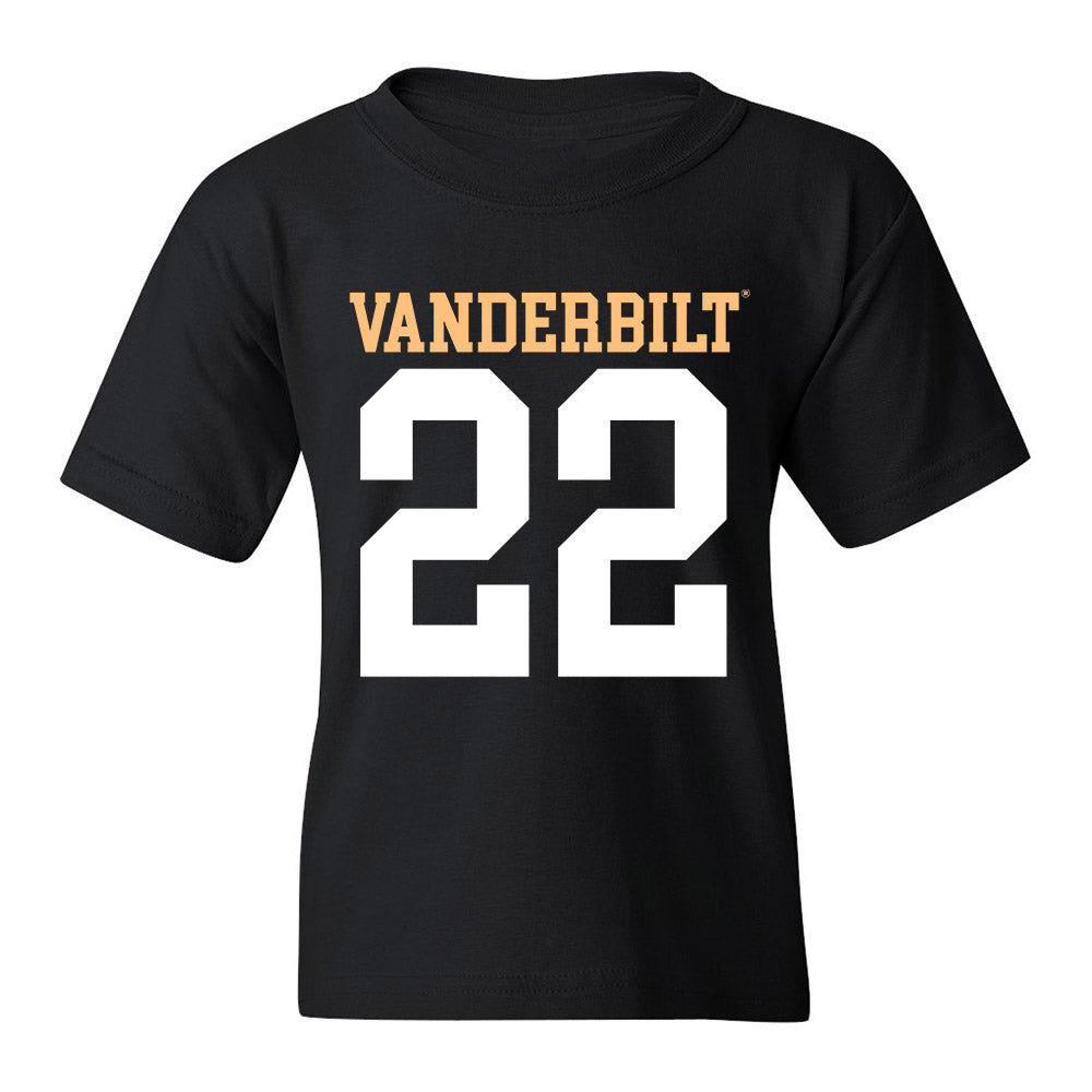 Vanderbilt - NCAA Football : Bryce Cowan - Youth T-Shirt Replica Shersey
