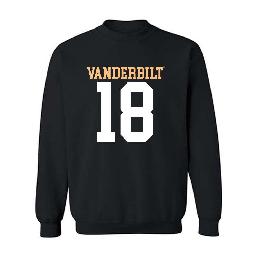 Vanderbilt - NCAA Football : Hayden Moses - Crewneck Sweatshirt Replica Shersey