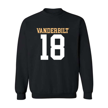 Vanderbilt - NCAA Football : Hayden Moses - Crewneck Sweatshirt Replica Shersey