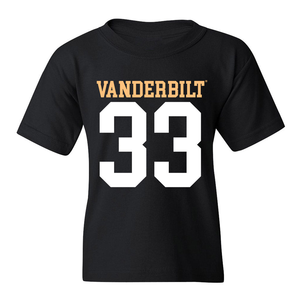 Vanderbilt - NCAA Football : Bj Diakite - Youth T-Shirt Replica Shersey
