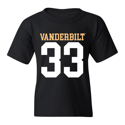 Vanderbilt - NCAA Football : Bj Diakite - Youth T-Shirt Replica Shersey