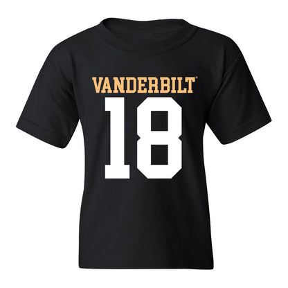 Vanderbilt - NCAA Football : Hayden Moses - Youth T-Shirt Replica Shersey