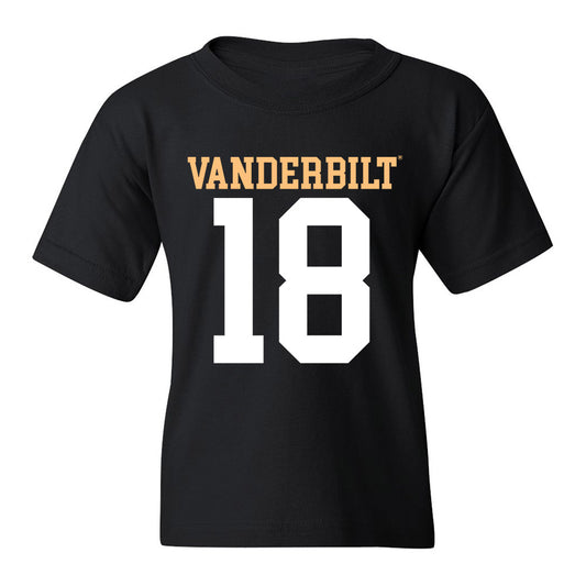 Vanderbilt - NCAA Football : Hayden Moses - Youth T-Shirt Replica Shersey