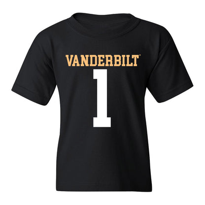 Vanderbilt - NCAA Football : CJ Taylor - Youth T-Shirt Replica Shersey