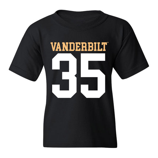 Vanderbilt - NCAA Football : Deago Benson - Youth T-Shirt Replica Shersey