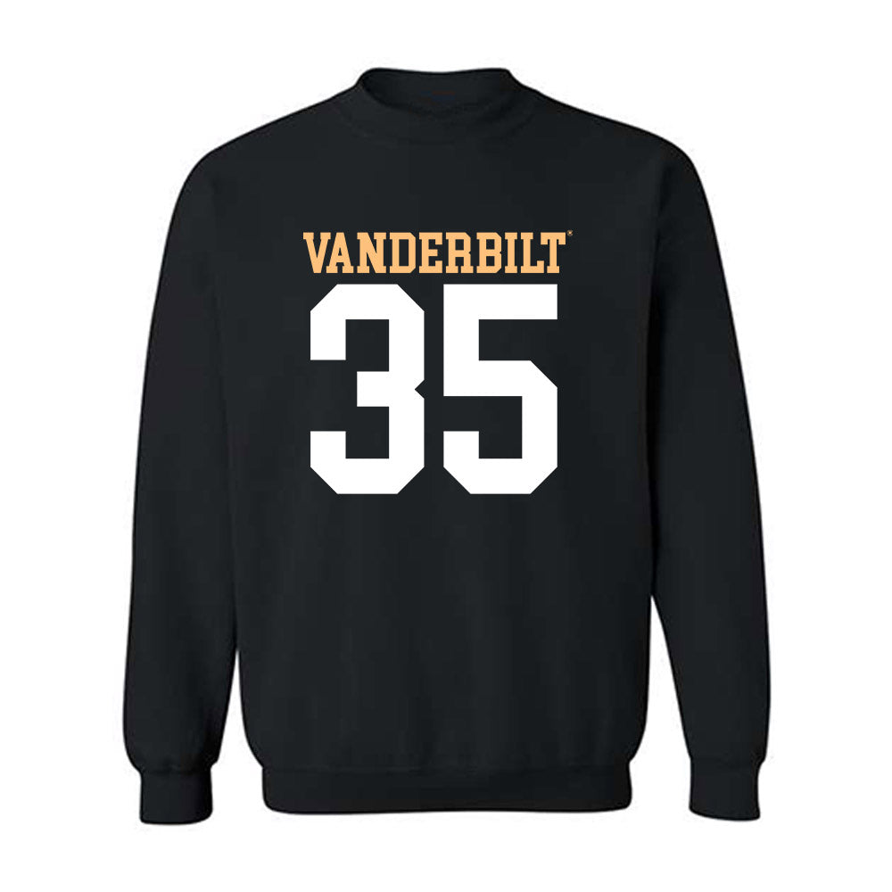 Vanderbilt - NCAA Football : Deago Benson - Crewneck Sweatshirt Replica Shersey