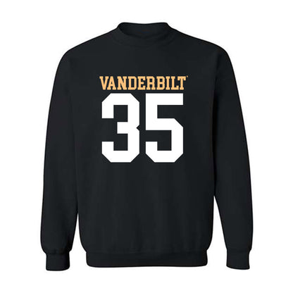 Vanderbilt - NCAA Football : Deago Benson - Crewneck Sweatshirt Replica Shersey